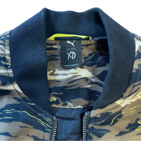 New - Limited Puma x XO / The Weekend Bomber Jacket - Camo - Picture 8 of 15